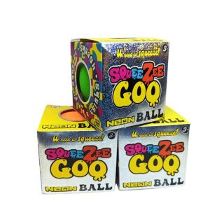 SQUEEZY GOO MARBLE BALLS 3 ASST - R65-4893/S