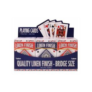 Linen Bridge Size Playing Card Security seal - 2005014