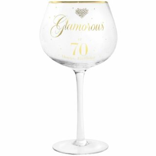 Lesser & Pavey - Mad Dots Glamorous At 70 Gin Glass - LP45091
