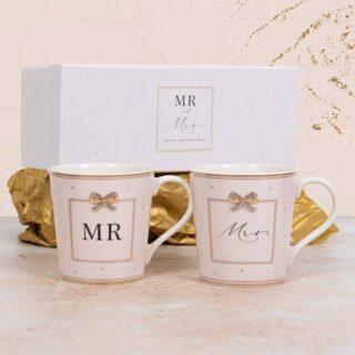 Lesser & Pavey - Mr & Mrs Mug Set 2 Cups - LP34141