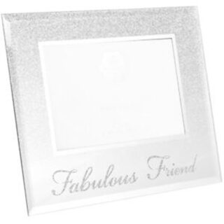 Lesser & Pavey - Silver Glitter Fabulous Friend Frame - LP41875