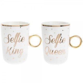 Selfie King & Queen Mug - LP41607