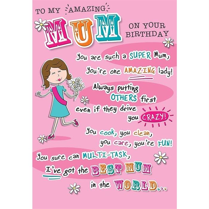 Regal Birthday Mum Amazing Code 75 6pk C80354 Northwest