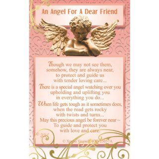 Xpress yourself - An Angel For A Dear Friend - Wallet Card - 6pk - XY25057