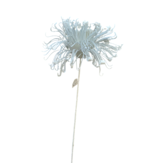 White Single Head Chrysanthemum 90cm - DF19037