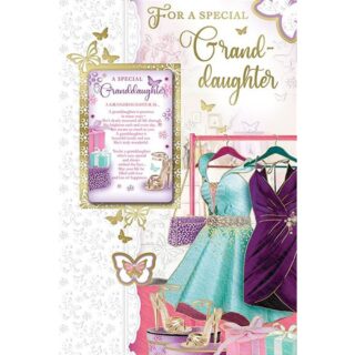 Xpress Yourself - Birthday Grand-Daughter With Wallet Card - Code 75 - 6pk - KT7509B/02