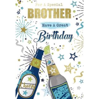 Birthday - Brother - Code 50 - 6pk - AA064