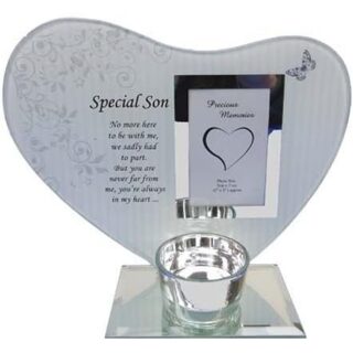 Special Son Plaque With T-Lite And Photo - DF16288-H