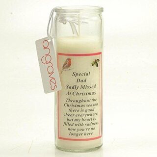 Special Daughter Missed At Xmas Glass Candle - DF16721-I