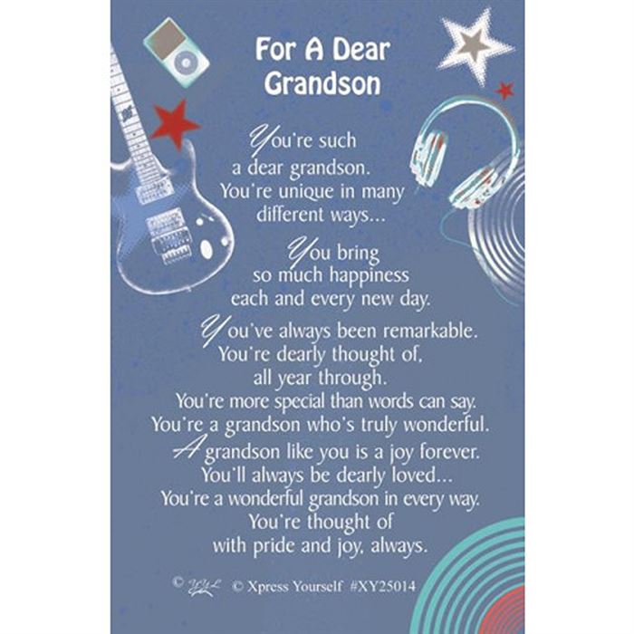 With Love Grandson - XY25014
