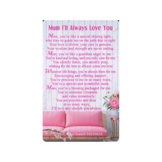 Xpress Yourself - Mum I'll Always Love You - Wallet Card - 6pk - XY25062A