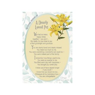 Xpress Yourself - A Dearly Loved Pet - Grave Card - 6pk - XY3551B