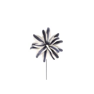 Black Single Head Foam Flower 80cm - DF18855