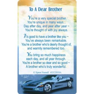 What Is A Brother? -  XY25010