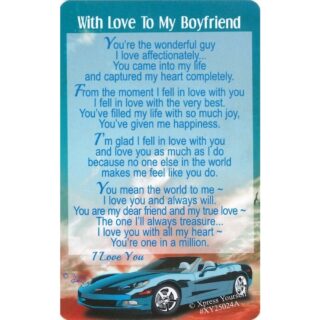 With Love To My Boyfriend -  XY25024