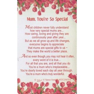 Mum, You're So Special -  XY25075