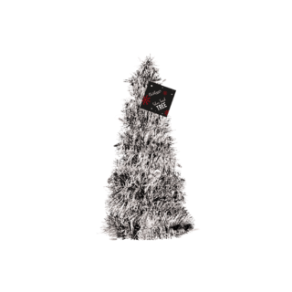 Silver Tinsel Christmas Tree 31cm - XMA3250