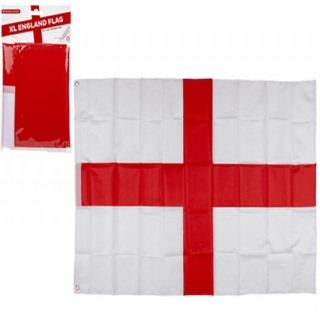 ST GEORGE RAYON FLAG WITH GROMMETS 120 X 65CM - 031000