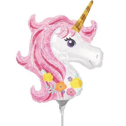 Amscan 14" Unicorn Head Magical Mini - 37275*
