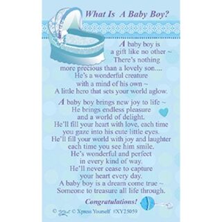 What Is A Baby Boy -  XY25059
