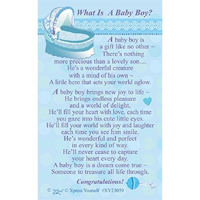 What Is A Baby Boy - XY25059