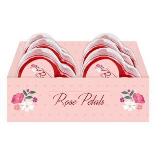 RED ROSE PETALS IN ACETATE BOX & CDU - 33616-RPC