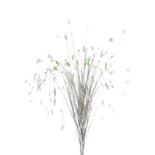 Silver Grass With Mint/White Tips 85cm DF19317-D