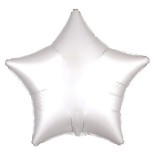 Anagram Satin White Luxe Star - 3859102
