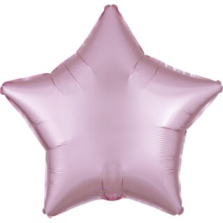 Anagram Satin Luxe� Pastel Pink Star - 3990902