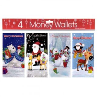 3D christmas money wallet singles - XTU3DMW-60