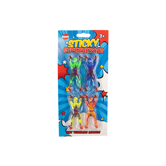 Gem - Sticky Superheroes - 4 Pack - TOY2965