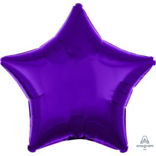 Purple Metallic Star Standard S15 Flat A - 3059702