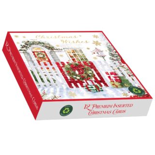 PXB6023 - SQUARE - 12in Premium Cards - Home for Christmas