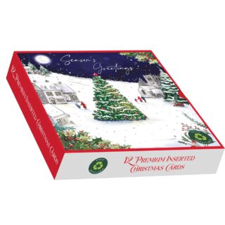 PXB6024 - SQUARE - 12in Premium Cards - Christmas Village