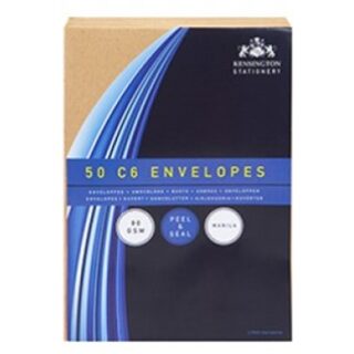 Pack Of 50 C6 Manila Peal And Seal Envelopes - 387016