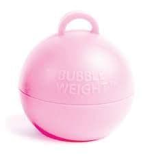 Bubble Balloon Weight Pale Pink X25