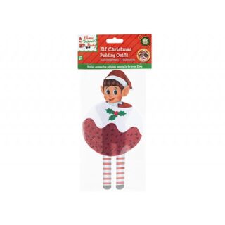 ELF CHRISTMAS PUDDING OUTFIT - 500196