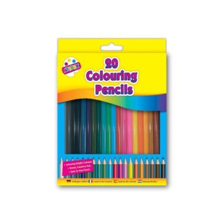 20 Full Size Colour Pencils - 5121/48
