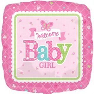 Welcome Baby Girl Butterfly - 3074701