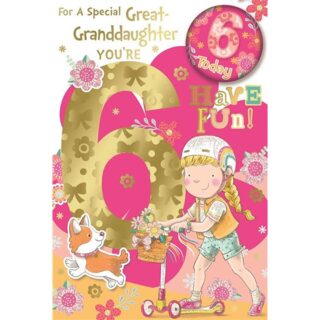 Xpress Yourself - Age 6 Great-Granddaughter - Code 75 - 6pk - CC7508B/05