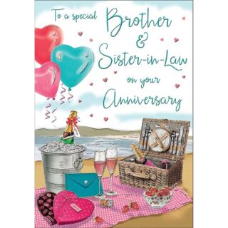 Anniversary Brother & Sister -in-law - Code 75 - 6pk - C80069 - Regal