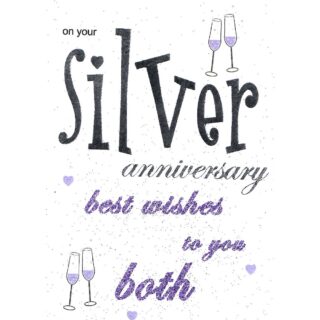 Silver Anniversary - Code 50 - 6pk - LP5037 - Lets Party