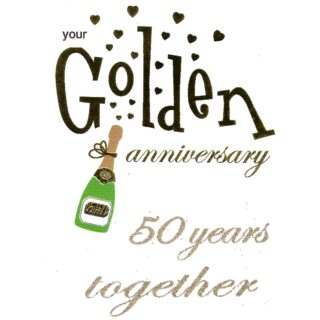 Golden Anniversary - Code 50 - 6pk - LP5035 - Lets Party
