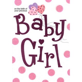 Baby Girl - Code 50 - 6pk - LP5014 - Lets Party