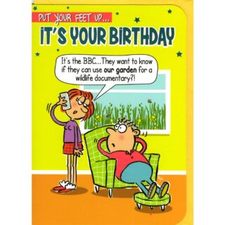 Open Birthday Humor - Code 50 - 6pk - OTB17889 - Out Of The Blue