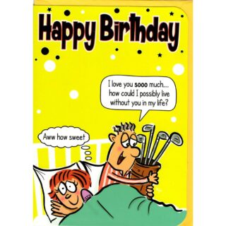 Open Birthday Humor - Code 50 - 6pk - OTB17887 - Out Of The Blue