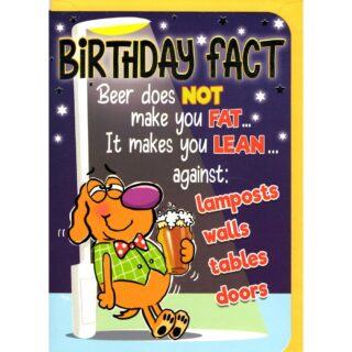 Open Birthday Humor - Code 50 - 6pk - OTB17888 - Out Of The Blue