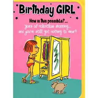 Open Birthday Humor - Code 50 - 6pk - OTB17896 - Out Of The Blue