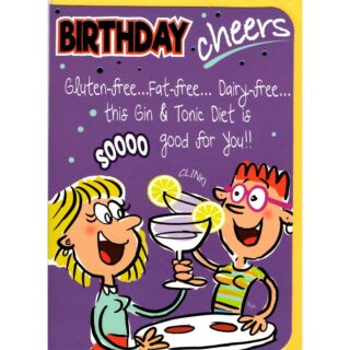 Open Birthday Humor - Code 50 - 6pk - OTB17895 - Out Of The Blue