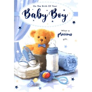 Baby Boy - Code 75 - 6pk - TGC75-2203 - Heartstrings